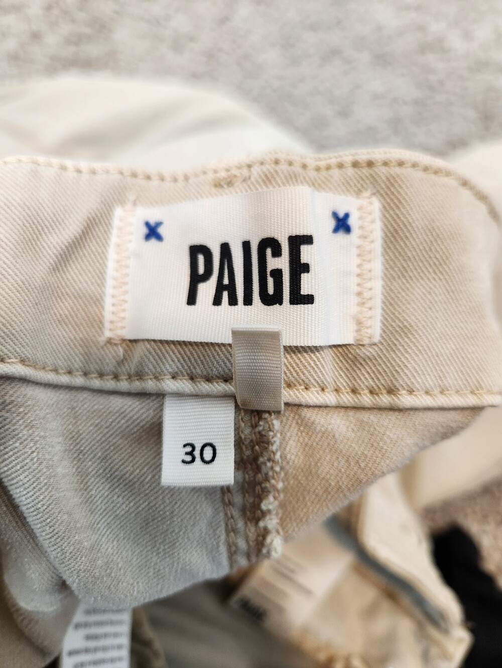 Paige Carly High Rise Wide Leg Weekender Pants Size 30 - Picture 8 of 16